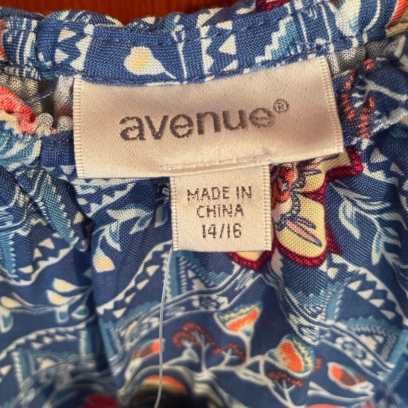 Women’s Cornflower Blue Floral Off the Shoulder Maxi Dress - Picture 9 of 9